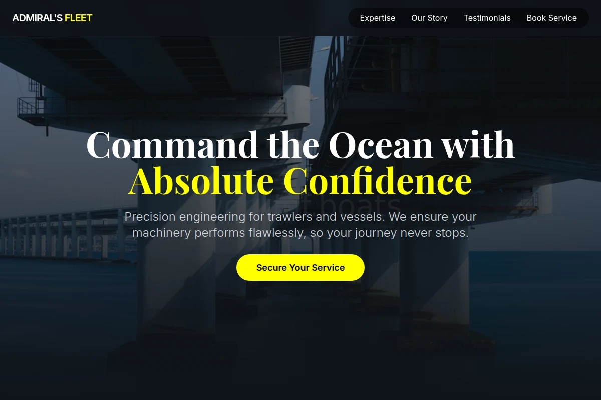 Trawler Marine Engineering